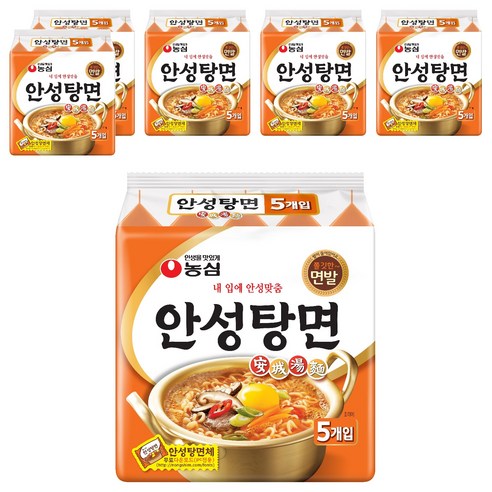 농심 안성탕면 125g