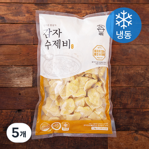 [로켓프레시] 쿡탁 싱거운밥상 감자수제비 (냉동)