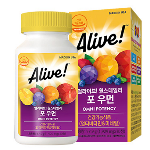 얼라이브 원스데일리 포 우먼 멀티비타민