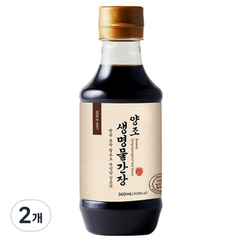 신앙촌 양조 생명물간장
