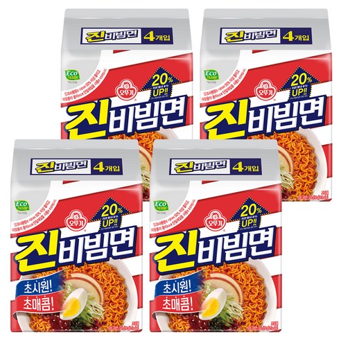 오뚜기 진비빔면 156g