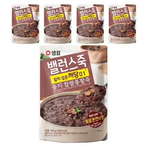 샘표 밸런스죽 동지 찹쌀통팥죽