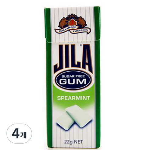 자일라 스피아민트 껌, 22g