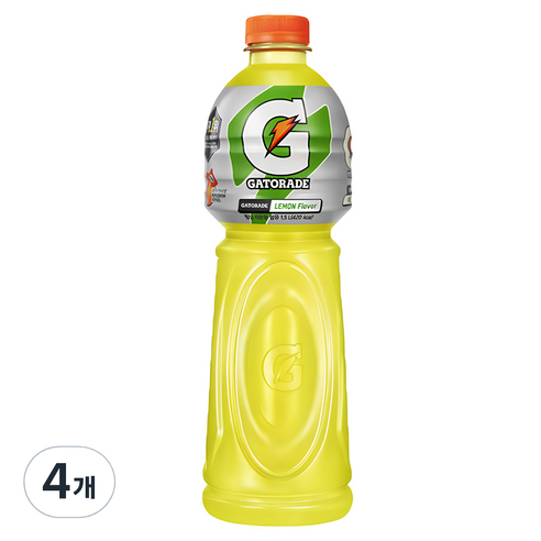 게토레이 레몬, 1.5L, 4개
