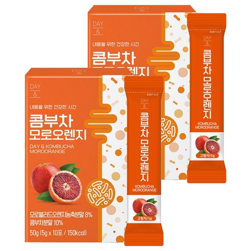 데이앤 콤부차 모로오렌지, 5g, 10개입, 2개