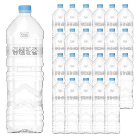 동원샘물 무라벨, 2L, 24개