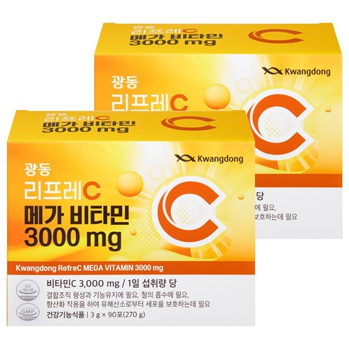 광동제약 리프레C 메가비타민 3000, 270g, 2개