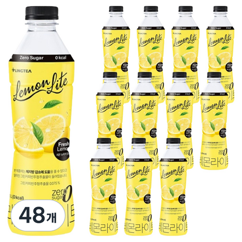 링티 레몬라이트, 48개, 1L