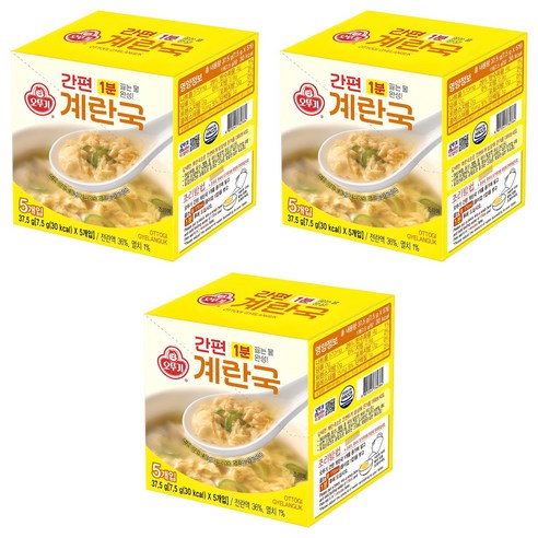 오뚜기 간편 계란국 5개입