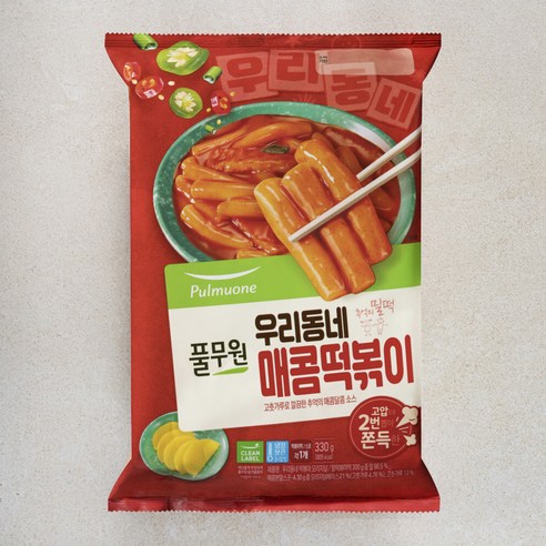 [로켓프레시] 풀무원 우리동네 매콤떡볶이 2인분