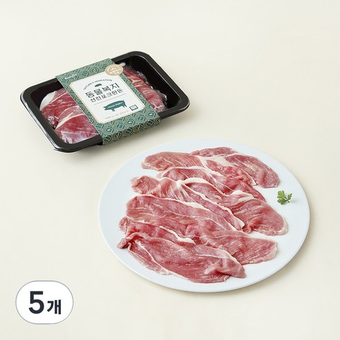 선진포크한돈 동물복지 앞다리살 불고기용 (냉장), 500g, 5팩