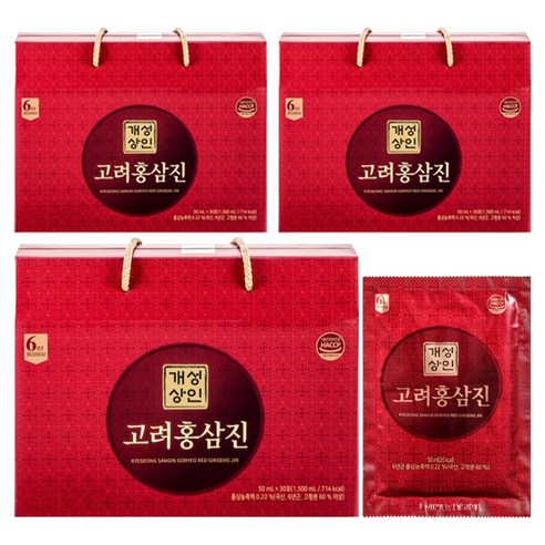 개성상인 고려홍삼진
