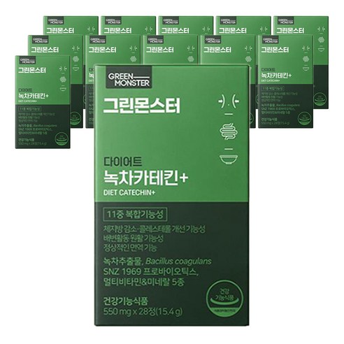 그린몬스터 다이어트 녹차카테킨 플러스