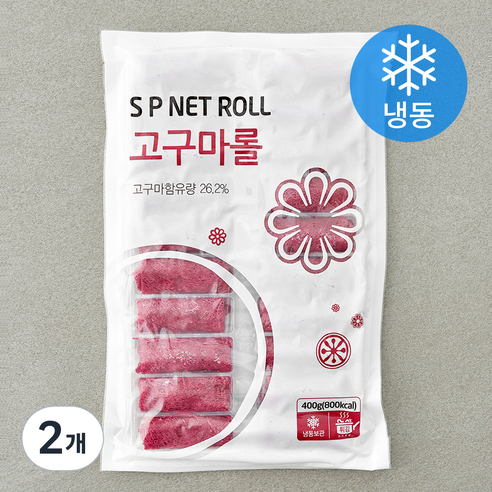 [로켓프레시] 랜시 베트남산 고구마롤 (냉동)