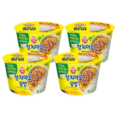 오뚜기 컵밥 참치마요덮밥+계란국