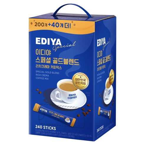 이디야 스페셜 골드블렌드 리치크레마 커피믹스