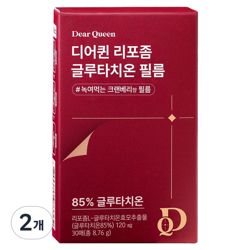 프롬바이오 디어퀸 리포좀 글루타치온 필름, 30회분, 2개