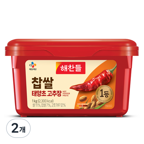 해찬들 찹쌀태양초고추장