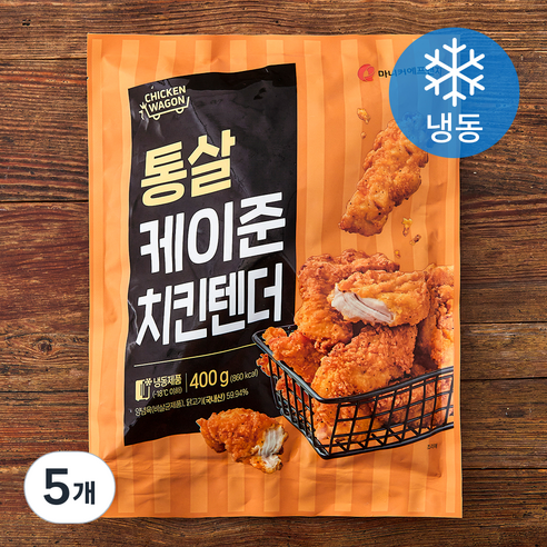 [로켓프레시] 마니커에프앤지 통살 케이준 치킨텐더 (냉동)