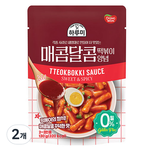동원 하루미 매콤달콤 떡볶이 양념