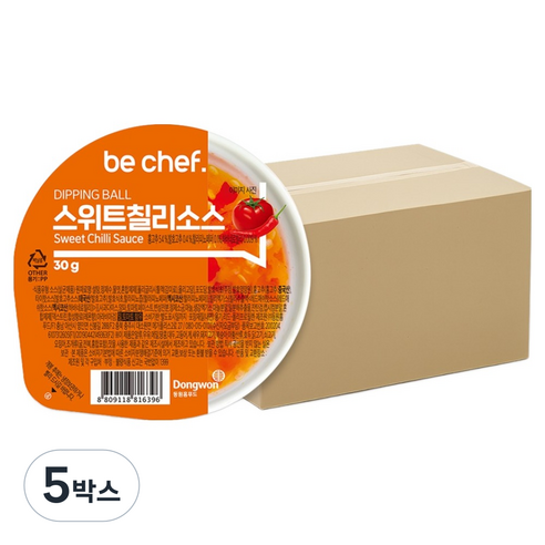 비셰프 디핑볼 스위트 칠리소스 32p, 960g, 5박스
