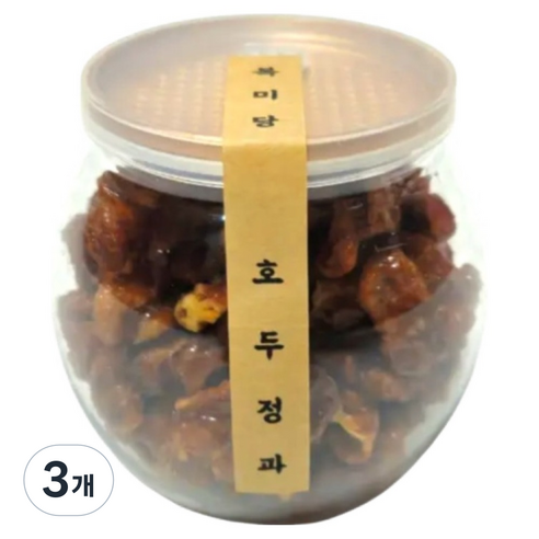 복미당 프리미엄 수제 호두정과 캔포장