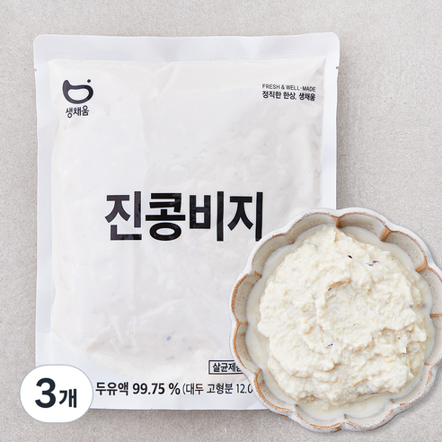 [로켓프레시] 생채움 진콩비지