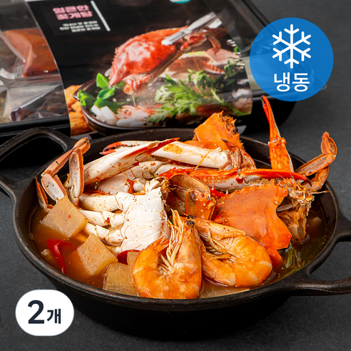 [로켓프레시] 초록햇살 얼큰한 꽃게탕 2~3인분 (냉동)