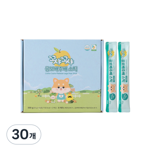 꼬샤꼬샤 곰보배추배 스틱, 20g, 450개