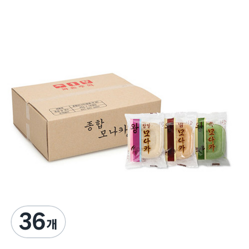 wellings 대용량 종합모나카, 40g, 36개