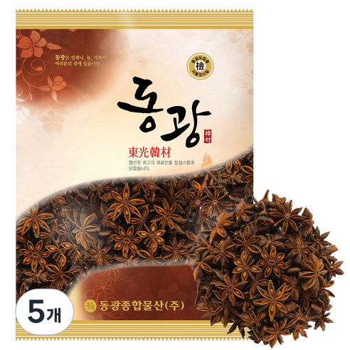 동광한방몰 팔각향 스타아니스, 5개, 200g