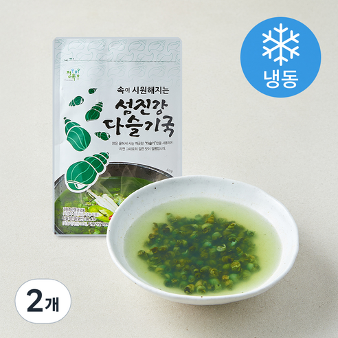 [로켓프레시] 정옥 섬진강 다슬기국 (냉동)