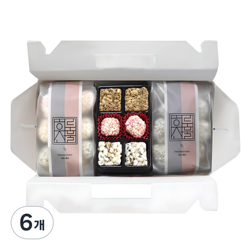 해담한과 혼합찹쌀유과 소소세트, 330g, 6개