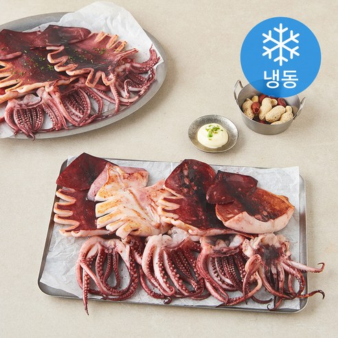 [로켓프레시] 바다온 반건조 오징어 10미 (냉동)