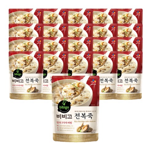 햇반 전복죽, 420g, 21개