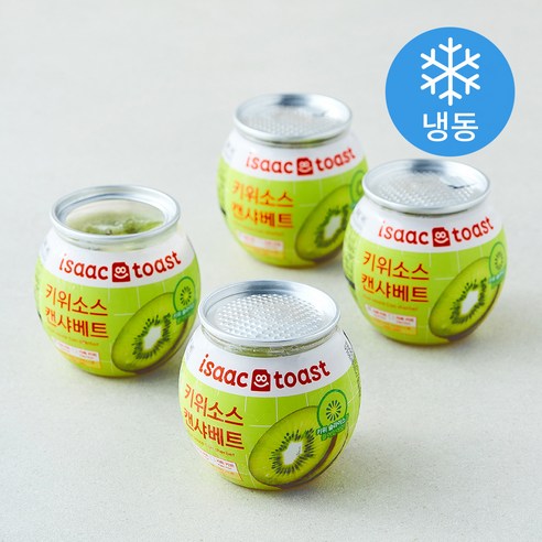 [로켓프레시] 이삭 키위소스 캔샤베트 (냉동), 4개, 1개입, 190ml