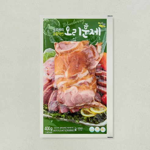 [로켓프레시] 퀸덕 블루베리 유황먹인 오리훈제, 1개, 400g