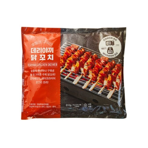 바이오마켓_데리야끼닭꼬치 (810g, 2) 1셋