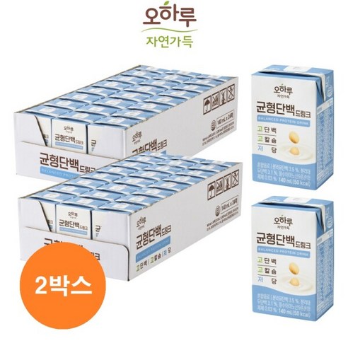 [오하루 자연가득] 균형단백 드링크 2박스 (48팩)