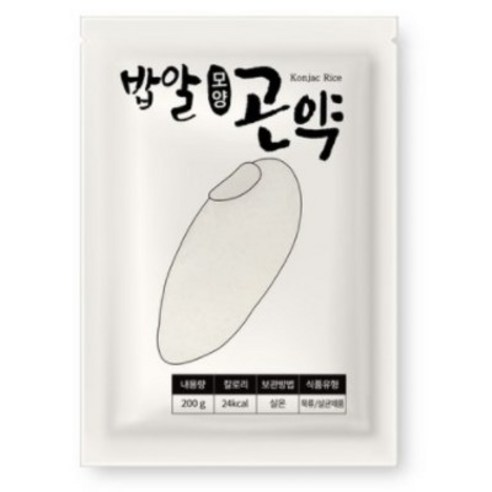 글로델 밥알 모양 곤약