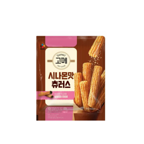 CJ 고메 시나몬츄러스, 2개, 262.5g