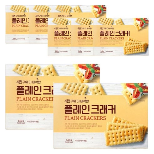 4번구워 더 바삭한 플레인 크래커