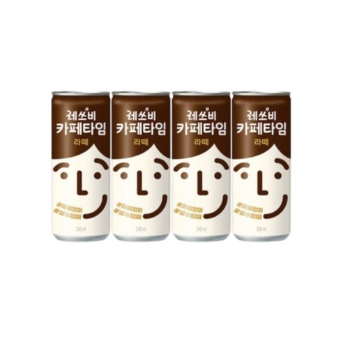 레쓰비 카페타임 라떼 240ml