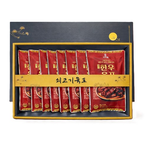 닥터안스프레쉬 화목뜰 특제 한우 소고기 육포 선물세트 400g