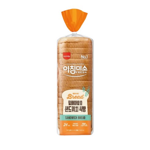 [오티삼립]토스트앤샌드위치 식빵 768g 1봉