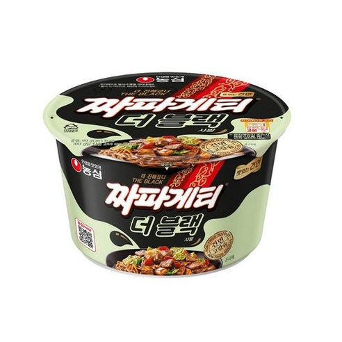 짜파게티 더 블랙 큰사발면 90g