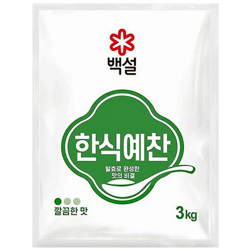 백설 한식예찬3k 1개