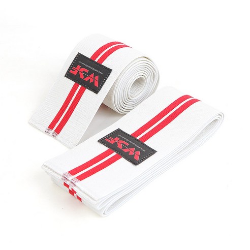 [WSF] Red Line Knee Wraps 66인치 66인치 무릎보호대.랩방식, 1개