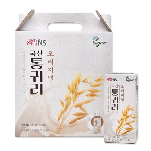 삼육네이처세븐 통귀리 오리지널 두유