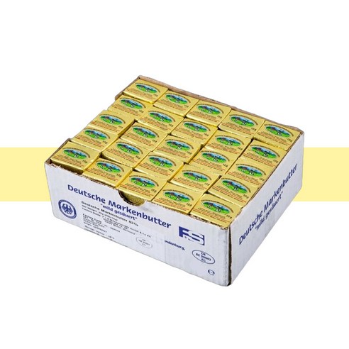 FS 마르켄 포션 버터 10g, 보냉포장 일회용 소포장 미니 캠핑 브런치 토스트, 100개, 10g